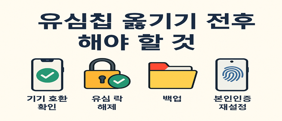 유심칩 옮기기 전후 해야 할 것 총정리｜놓치면 낭패 보는 필수 체크리스트