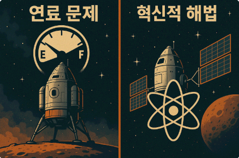 우주 탐사에서의 연료 문제와 혁신적 해법