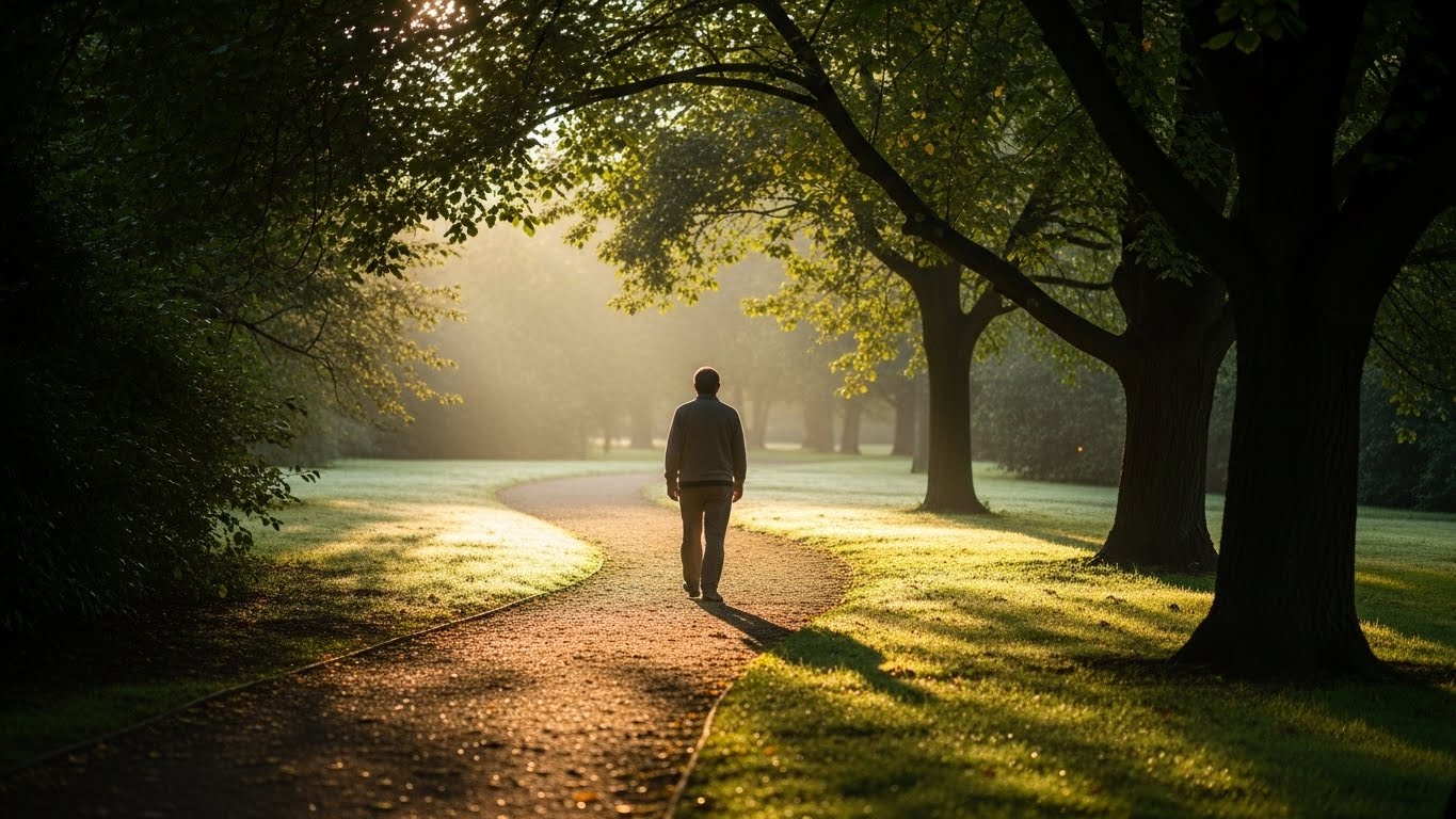 햇살이 부드럽게 들어오는 아침