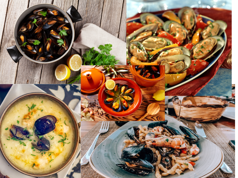 홍합요리 아이디어