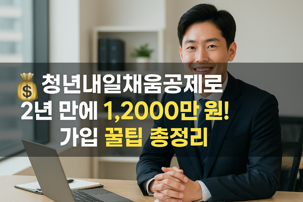 청년내일채움공제로 2년 만에 1,200만 원