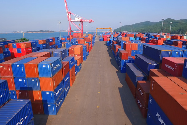 수출 무역 컨테이너