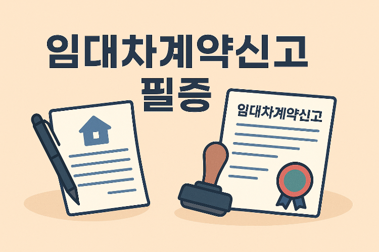 임대차계약신고 필증 발급, 꼭 확인해야 할 사항
