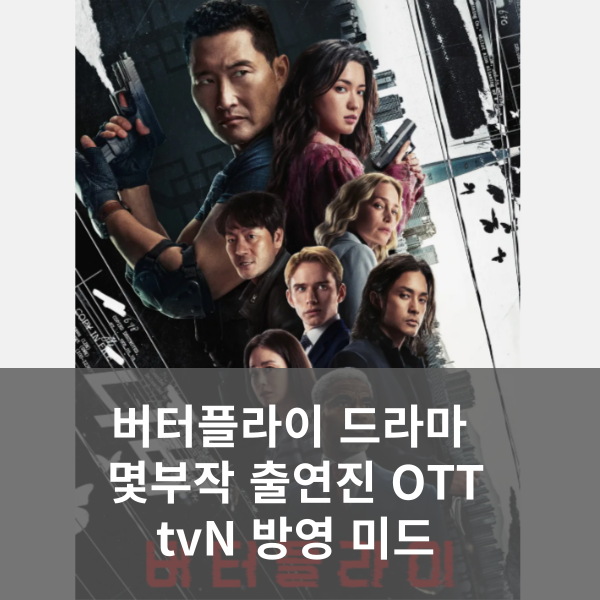 버터플라이 드라마 정보