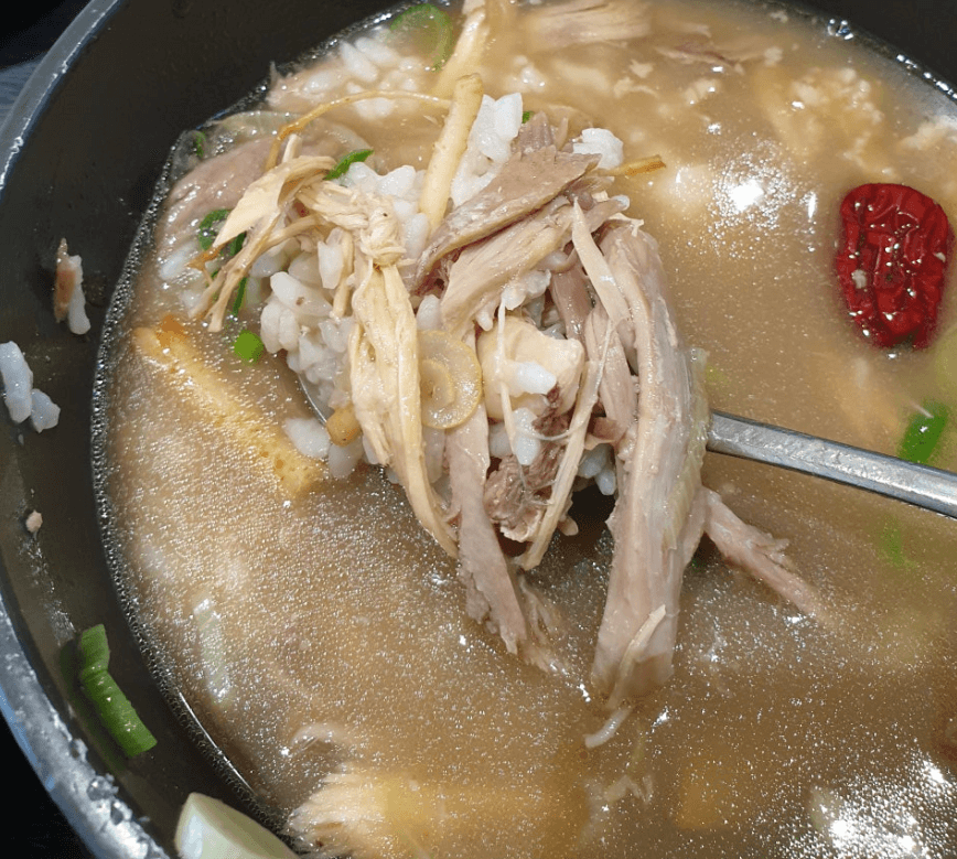 한방 닭곰탕