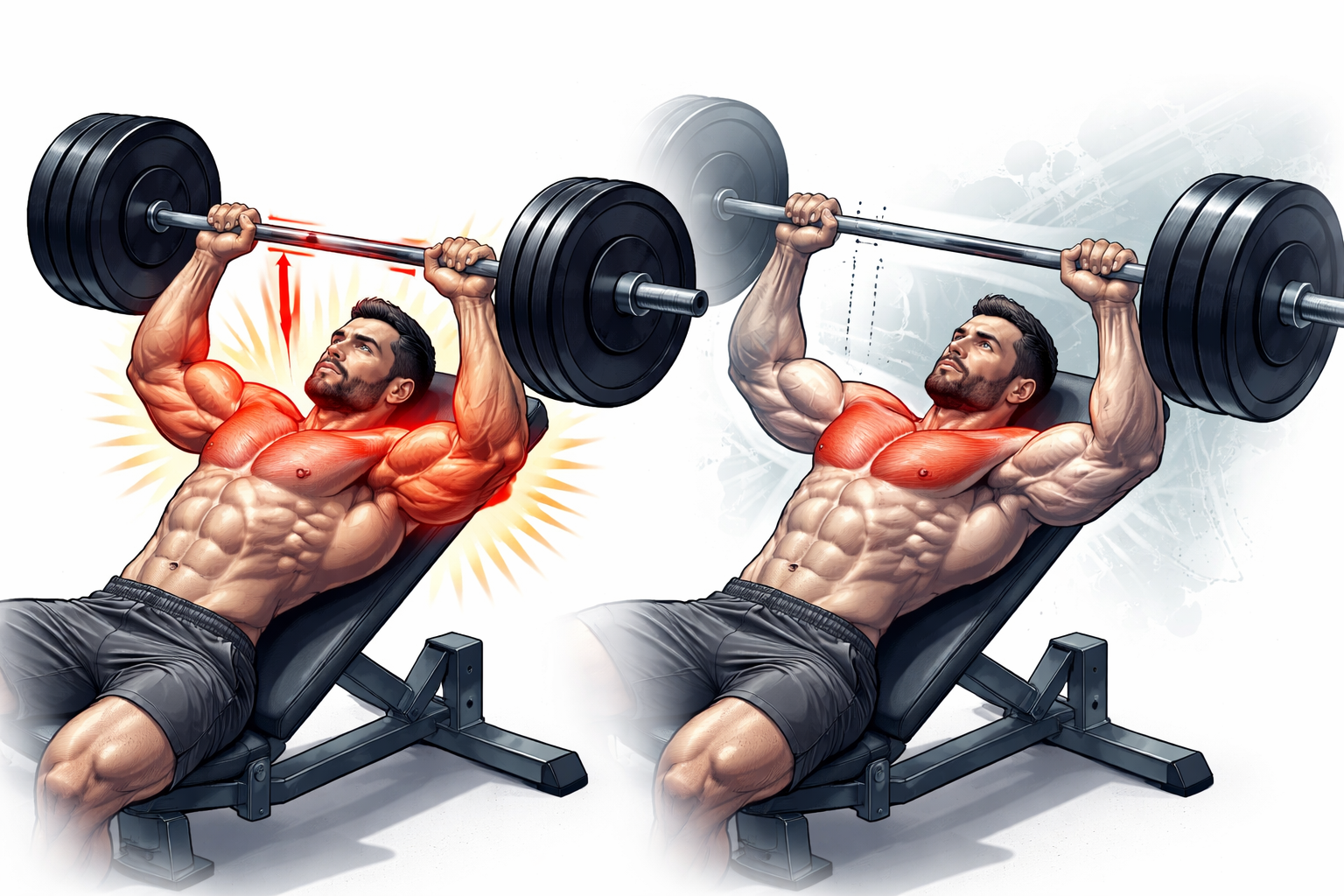 집에서 윗가슴 자극 살리는 발 높이 세팅 루틴