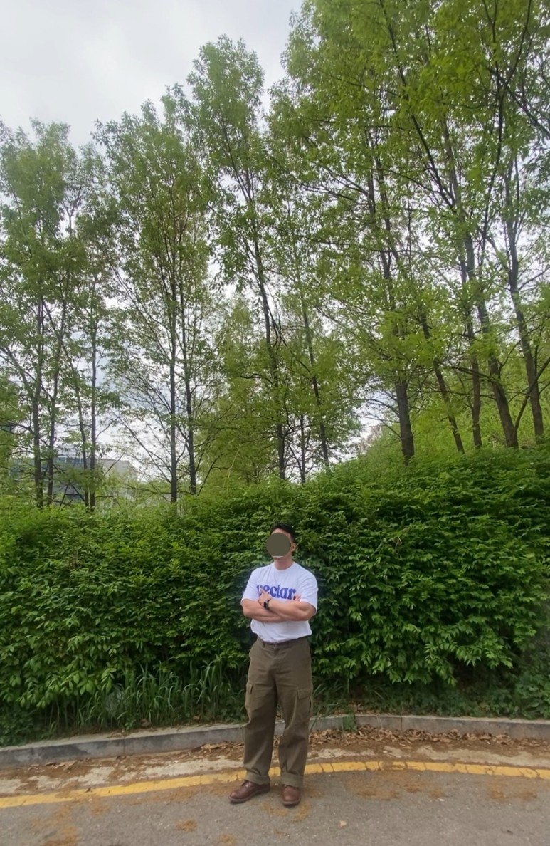 데일리룩(2024. 4. 23.)벡타르 반팔티, vectar. 반팔티, 벡타르 티셔츠, vectar. 티셔츠, vectar., 벡타르, 프리즘웍스 카고 팬츠, 레드윙 아이언레인저