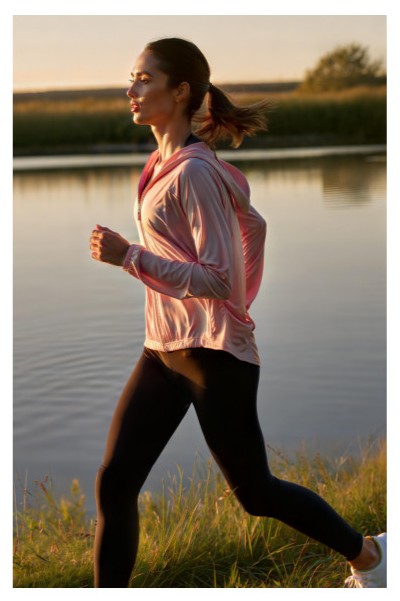 슬로우 조깅 효과 이미지