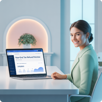 연말정산 미리보기 이미지