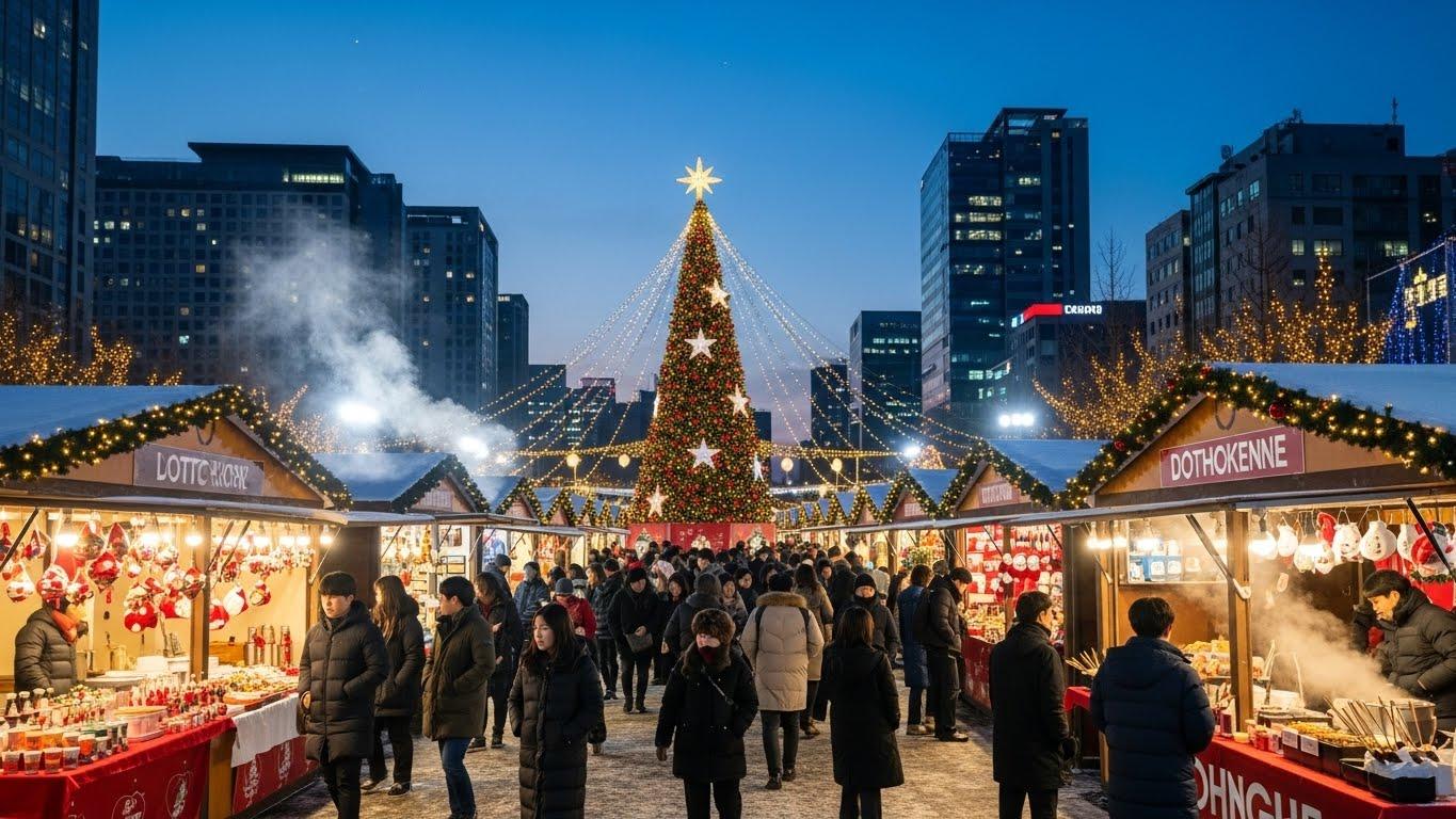 롯데타운 크리스마스 마켓