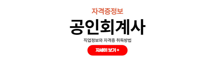 회계사직업정보알아보기