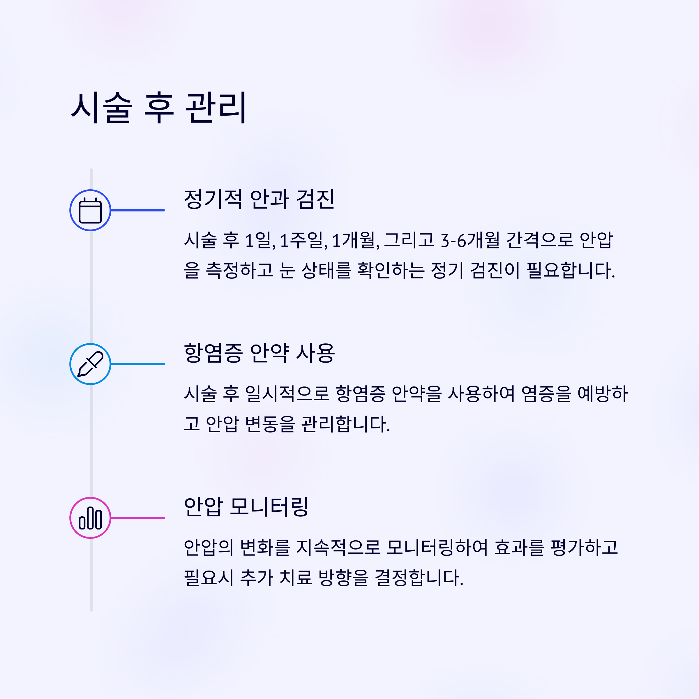 녹내장 레이저수술 전 알아야 할 3가지