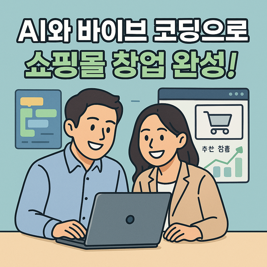AI와 바이브 코딩으로 쇼핑몰 창업 완성