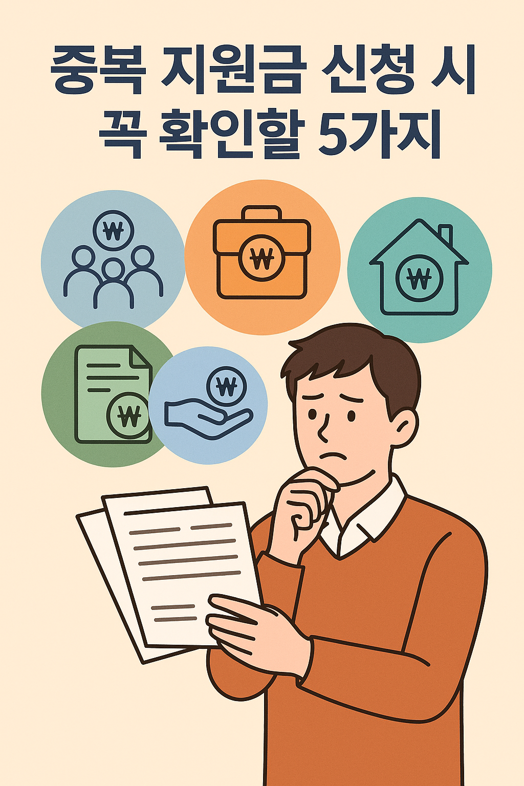 중복 지원금 신청 시 꼭 확인할 5가지