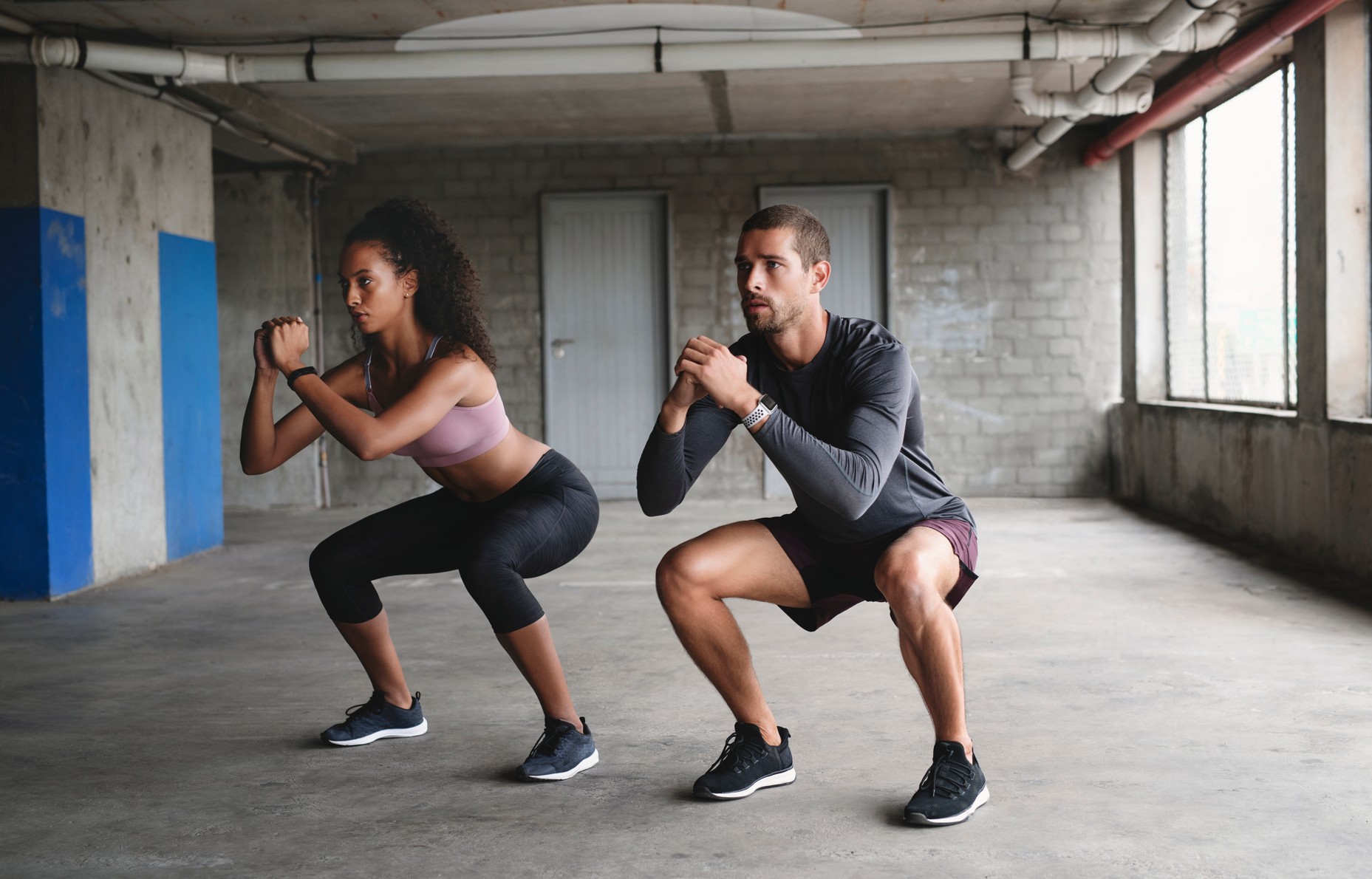 스쾃은 하체운동의 기본이다