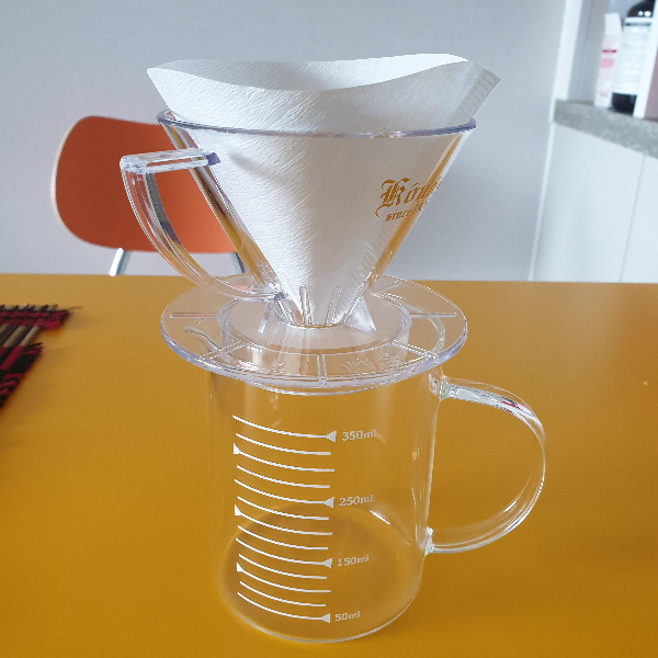 고노 드리퍼로 아이스커피 추출하는 방법 (Feat. 융 드리퍼)_추출 준비