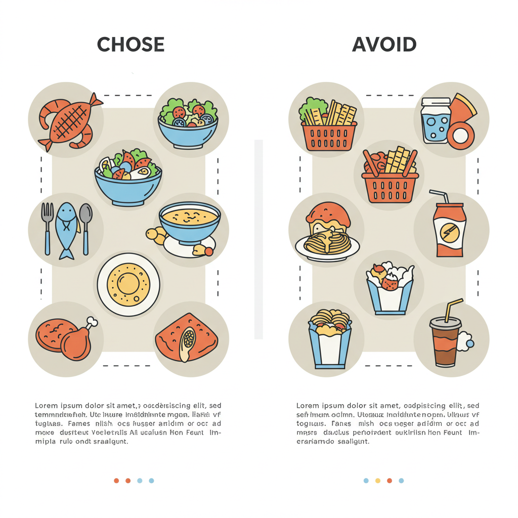 시각적 분할: 한눈에 보는 선택/회피 표
