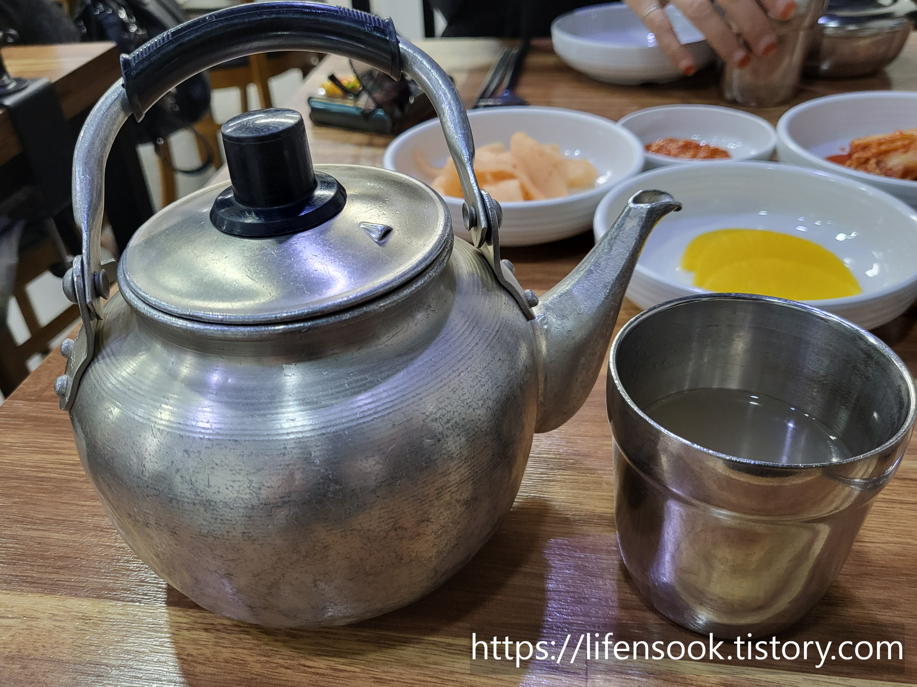 영동밀면 영동국밥 밀면 육수