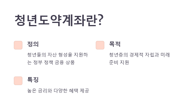 청년도약계좌의 정의