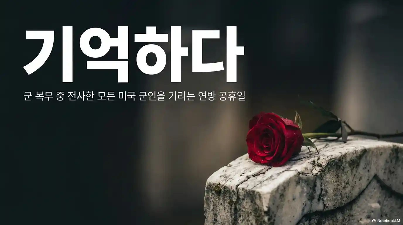 미국 메모리얼 데이의 뜻 의미