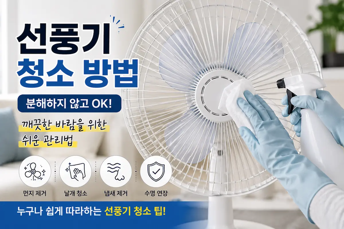 선풍기 청소