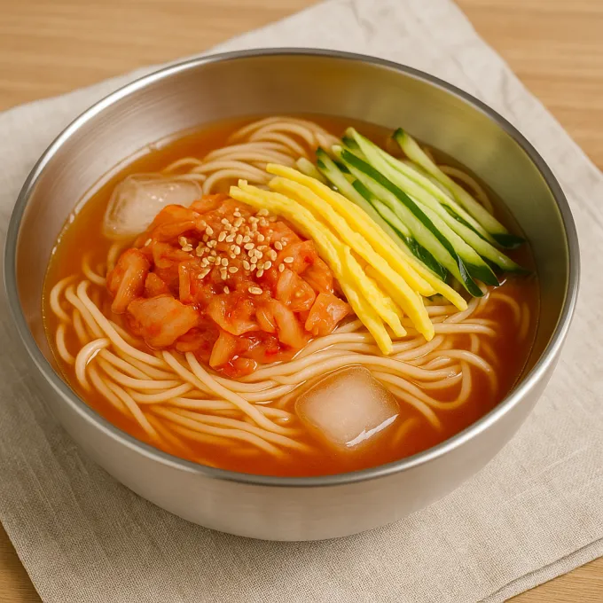 김치말이국수