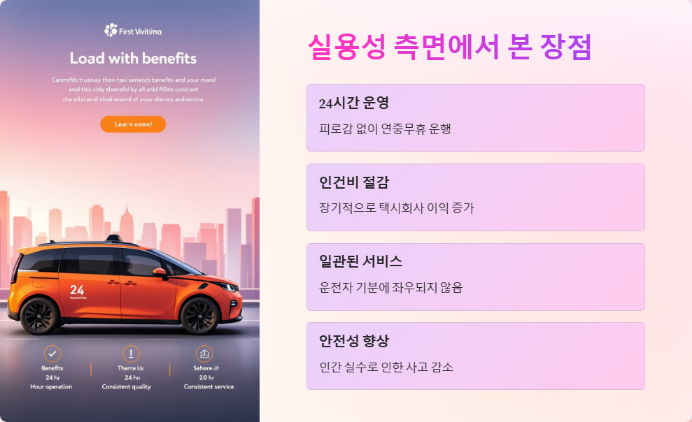 자율주행 로보택시 실용성