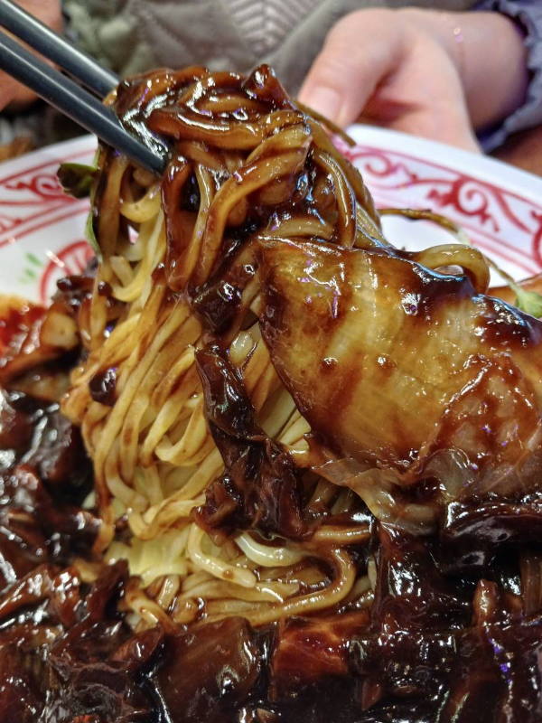 보배반점 짜장 한젓가락