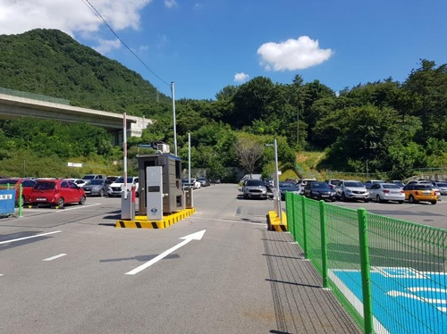 창원중앙역 주차장