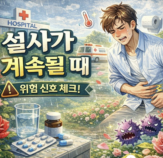 설사가 계속될 때