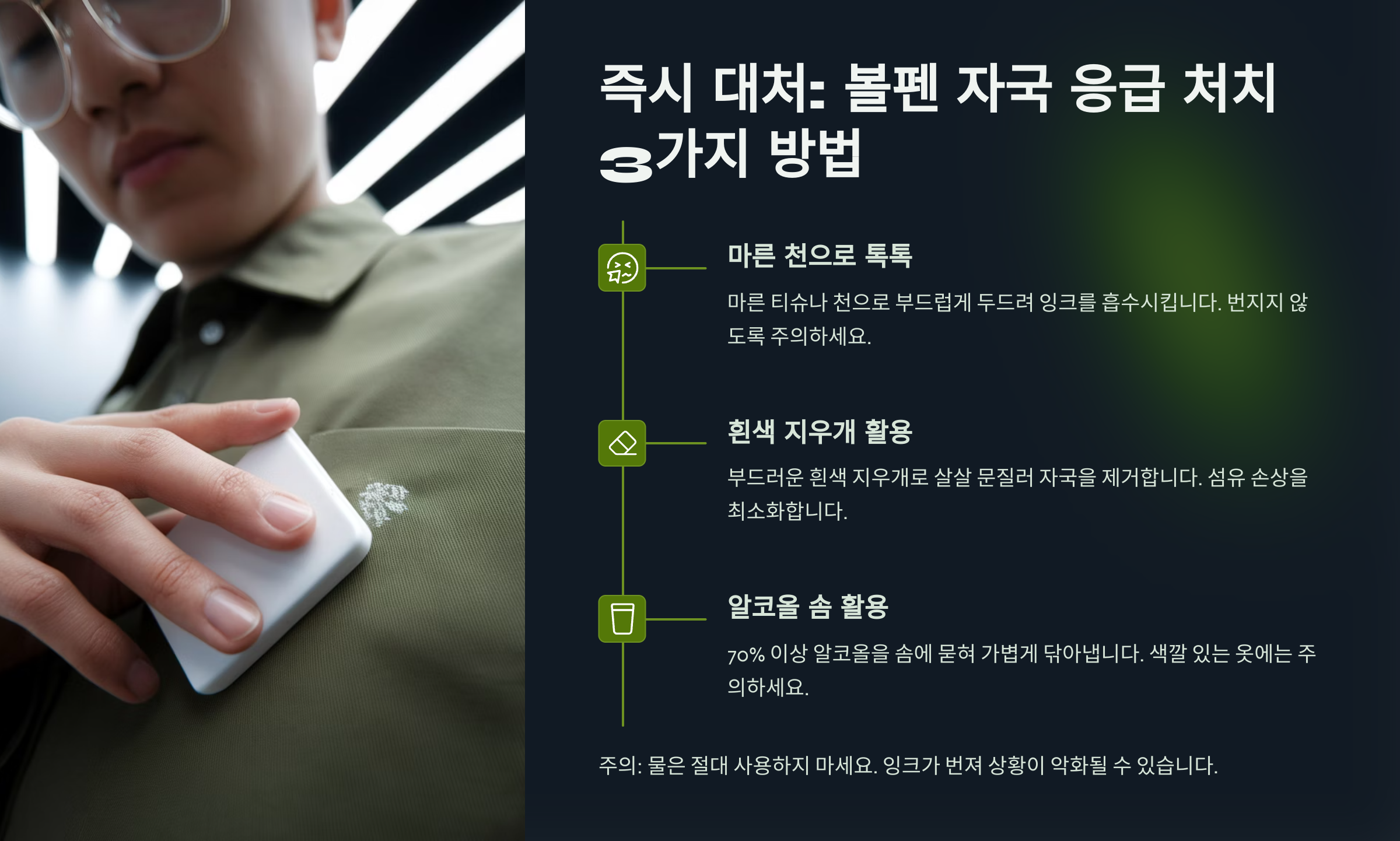 지우개로 지우는 3가지 방법