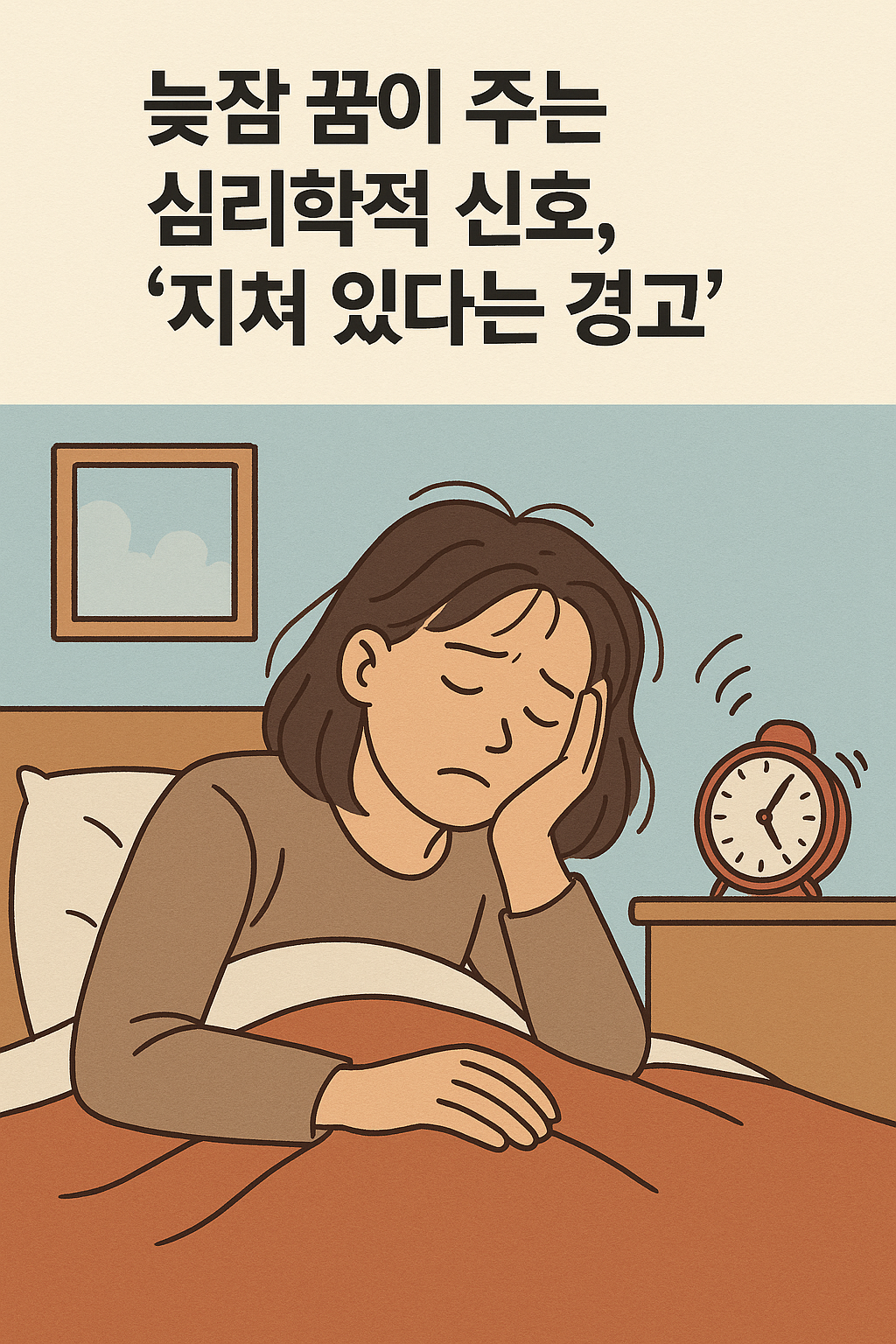 늦잠 자는 꿈