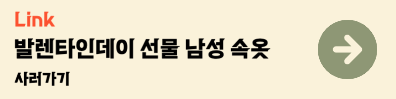발렌타인데이 남편 남친 선물 추천 속옷 ck 게스 리바이스