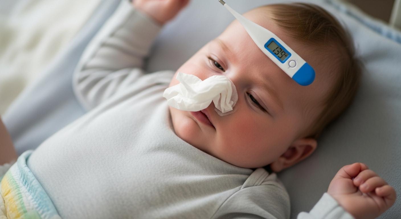 아기 독감 증상 설사