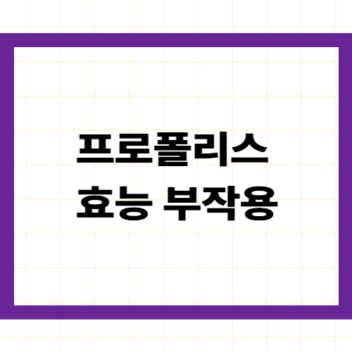 프로폴리스 효능과 부작용 —
천연 항생제라 불리는 꿀벌의 선물
식약처 인정 성분·복용법 총정리