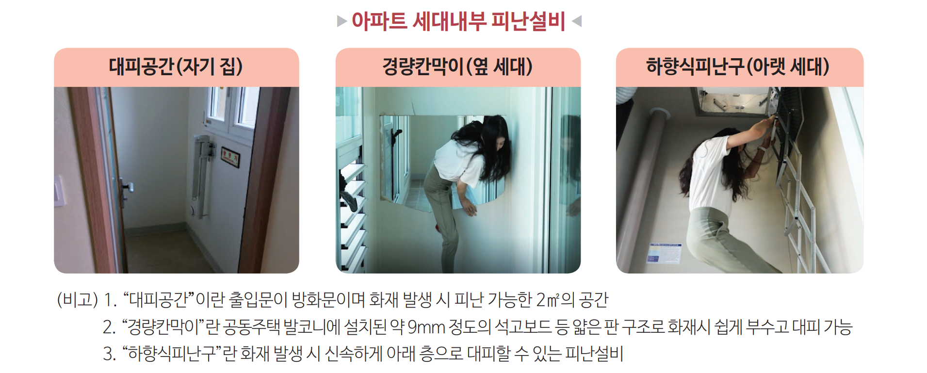 아파트 피난설비