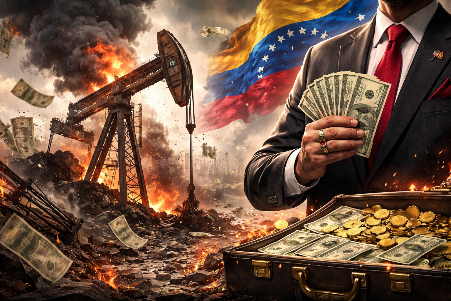 베네수엘라 경제 위기와 정치적 부패 : '엔추파도스'와 가짜 야당의 진짜 이유 관련 사진