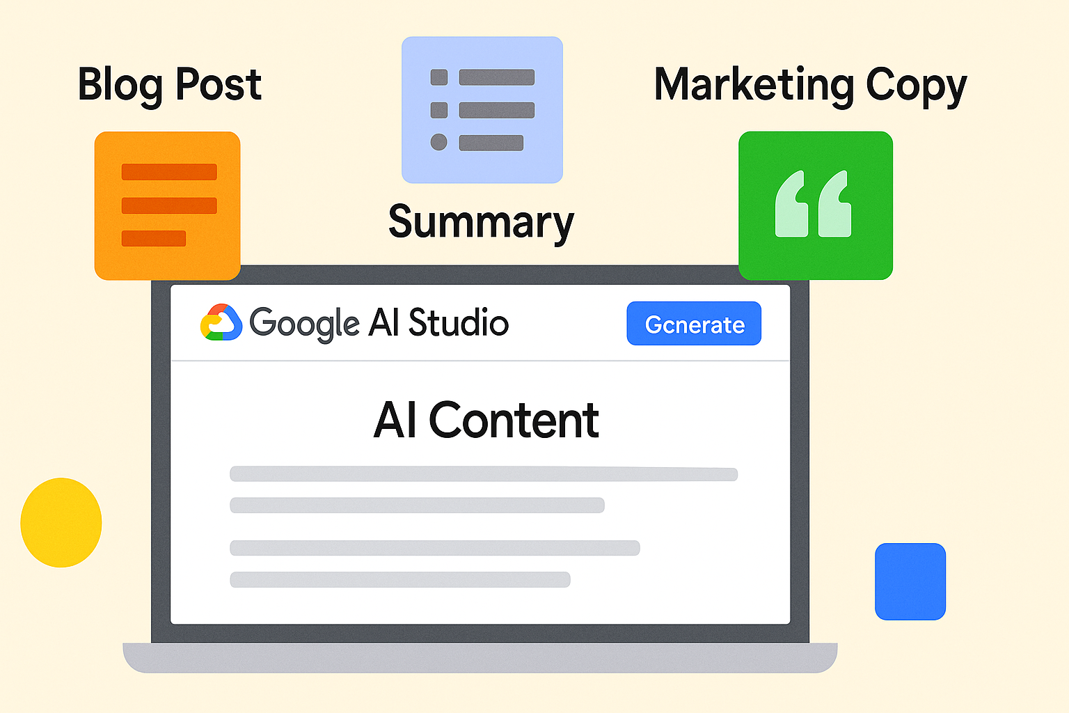 AI 콘텐츠 제작 관련 이미지