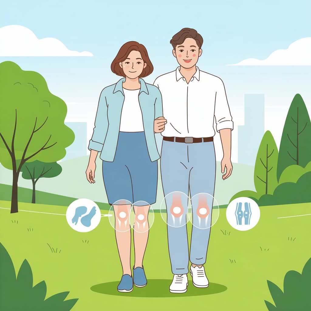 무릎 통증 완화