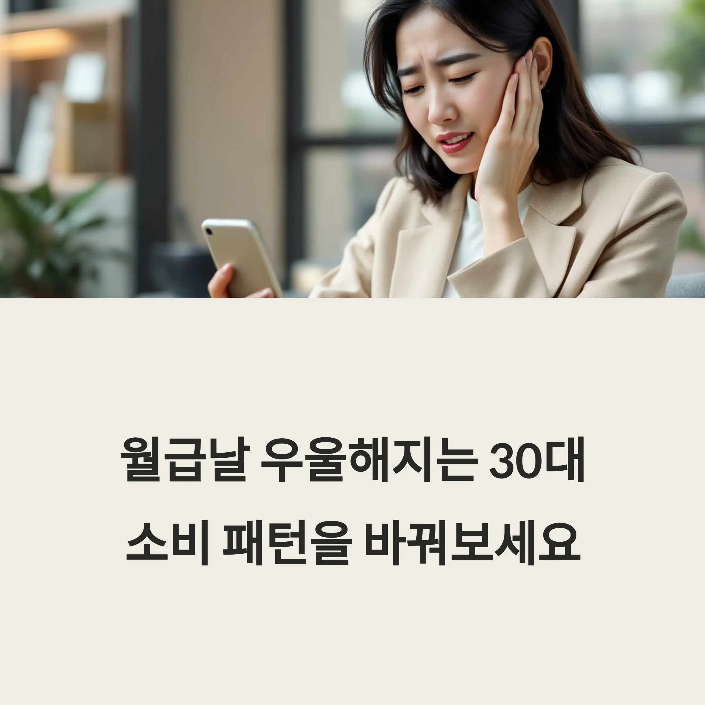 30대를 위한 소비 패턴 분석법