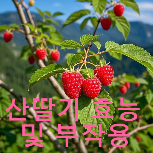 산딸기 효능 및 부작용 완벽 가이드