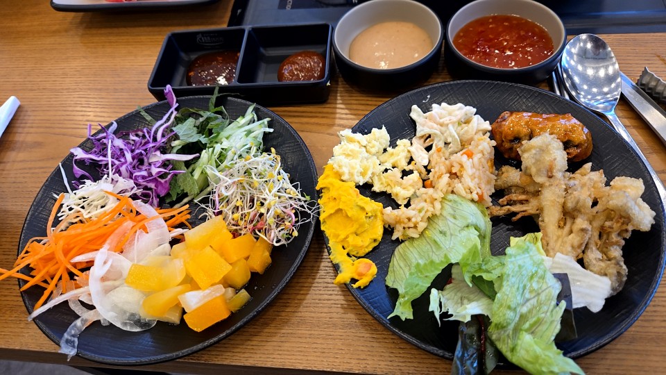 샤브연리지 송천점 샐러드바