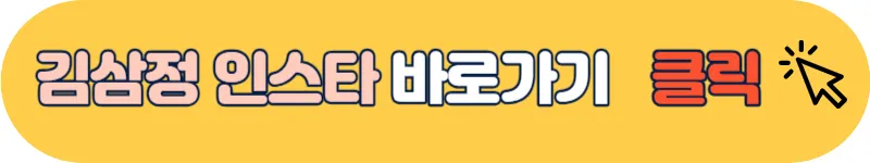 김삼정 인스타