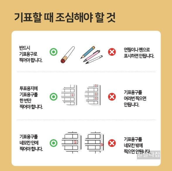대통령 선거 사전투표일