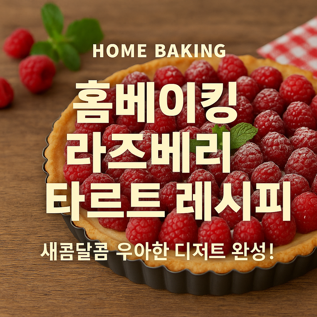 라즈베리 타르트