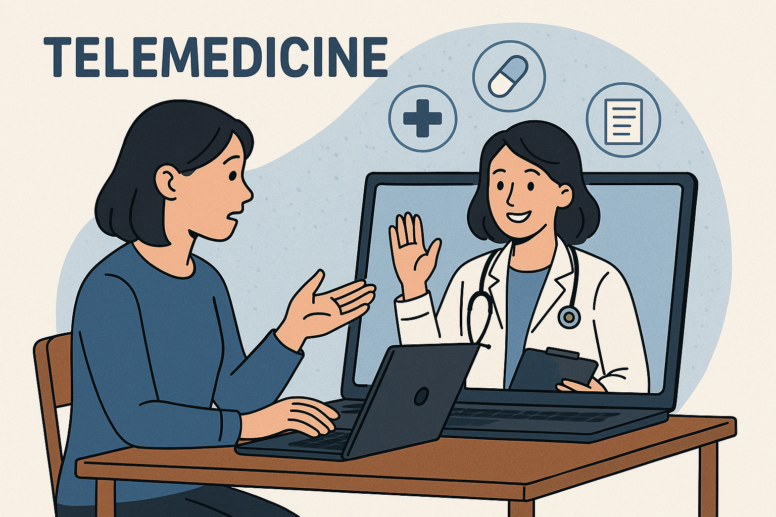 텔레메디신과 원격 의료: 거리를 넘어서는 의료의 진화