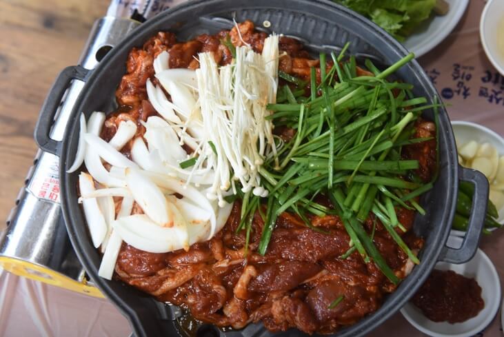 오늘N 할매식당 부산 금정구 생오리 양념불고기맛집 경주집