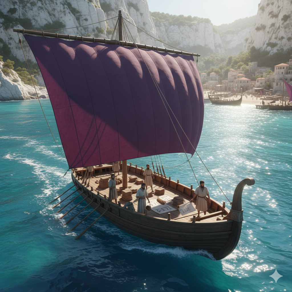 페니키아인들의 바다 정복과 알파벳의 기원을 찾아서