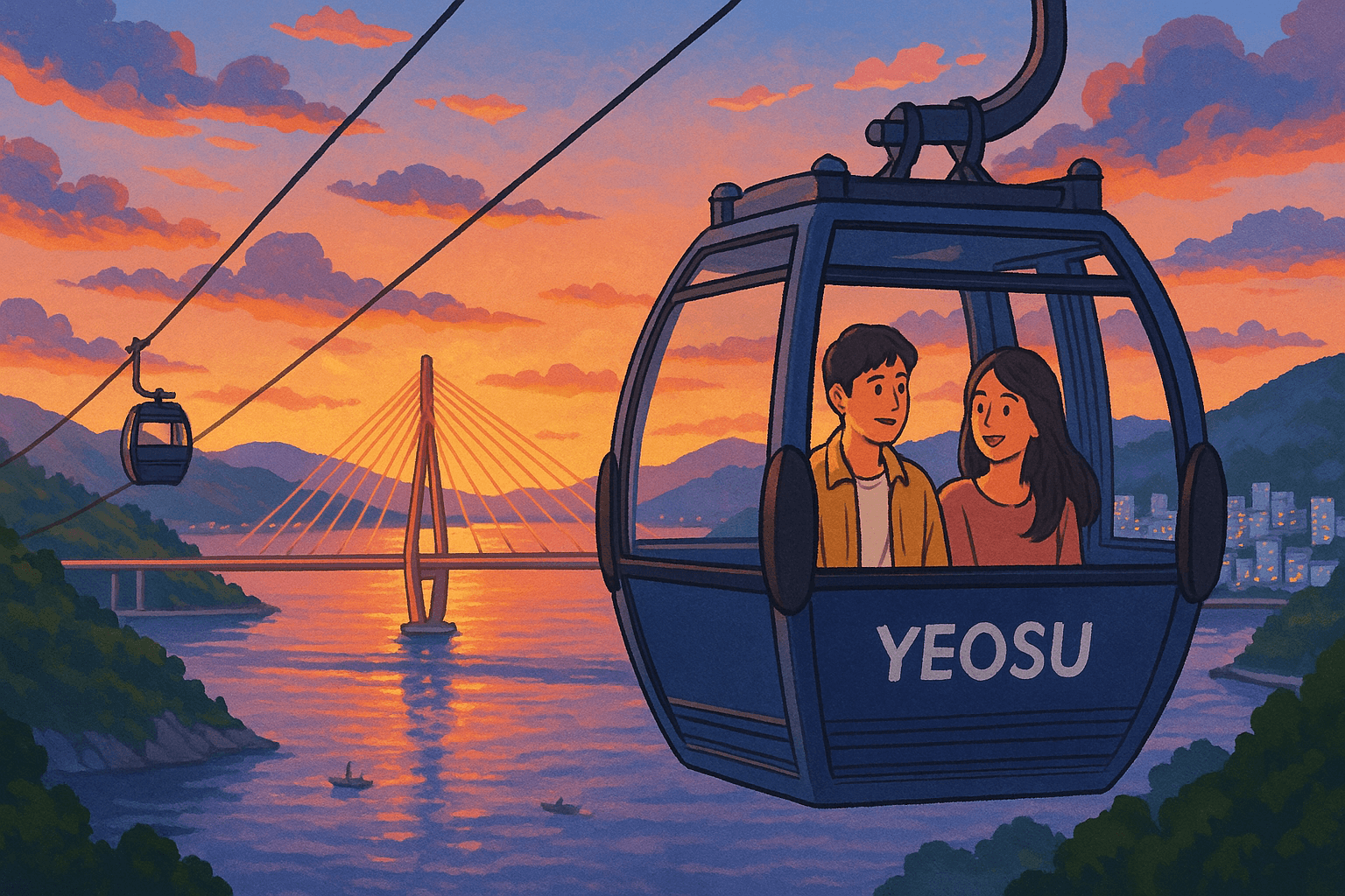 여수 해상케이블카: 바다 위를 나는 짜릿한 루트 완전 정복