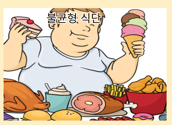 탈모를 악화시키는 나쁜 습관 - 불균형 식단